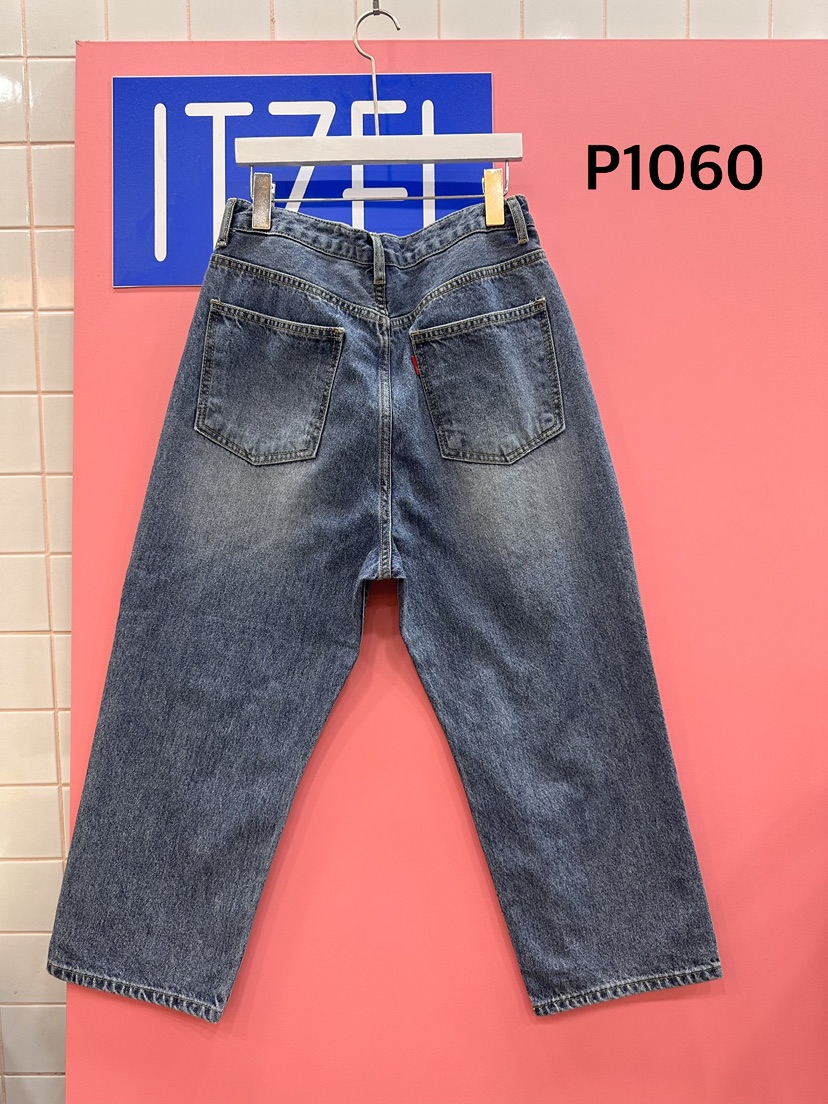 ITZEL韓國直郵實拍女裝新品時尚休閑人氣熱賣26春夏牛仔褲ITZEL牛仔褲