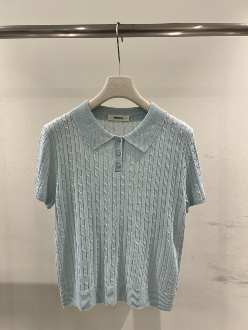 MENTOR韓國代購女士新款人氣熱賣休閑職業26春夏時尚針織衫MENTOR針織衫圖色3