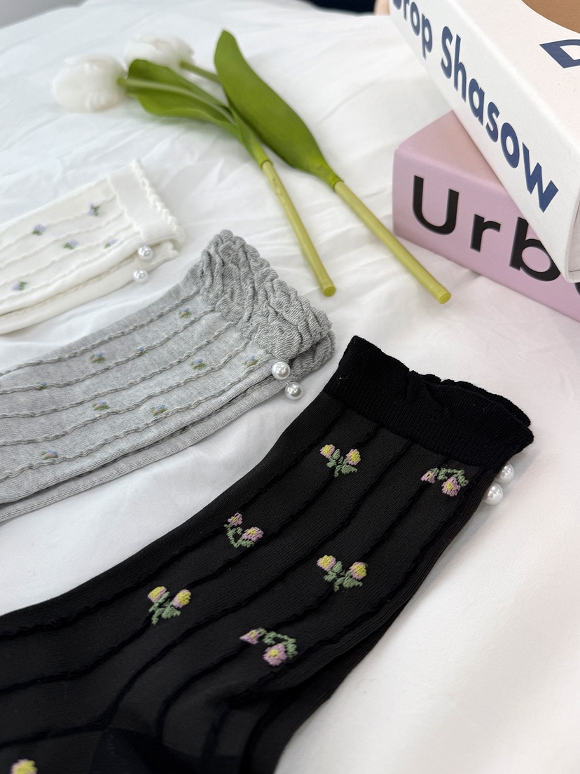 NICEALICE東大門直郵女士新款推薦真品時尚熱賣26春夏襪子花朵NICEALICE襪子