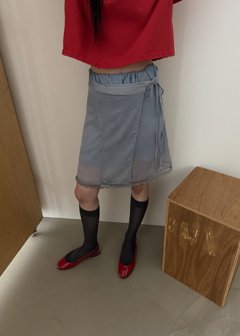 AMOOD韓國直郵實拍女士新品熱賣26春夏時尚職業半身裙中短裙AMOOD半身裙/中短裙