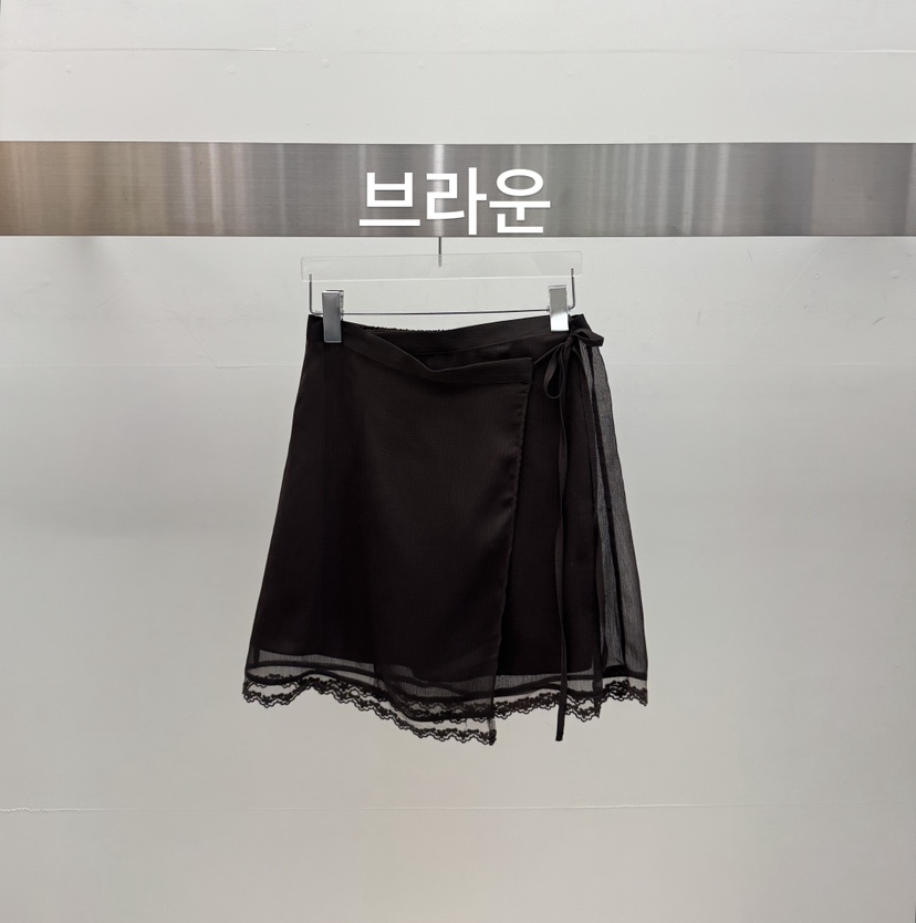 AMOOD韓國直郵實拍女士新品熱賣26春夏時尚職業半身裙中短裙AMOOD半身裙/中短裙圖色3布朗