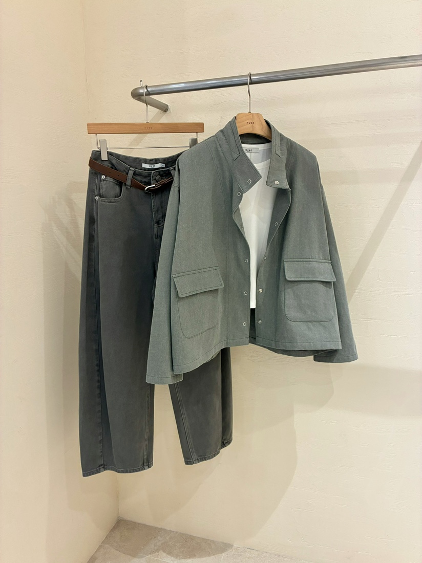 MUSE-P韓國代購女裝新品26春夏推薦時尚休閑人氣職業夾克MUSE-P夾克