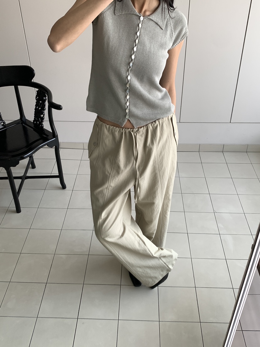 MUSE-P韓國直郵女士新品職業休閑人氣時尚熱賣推薦26春夏褲子MUSE-P褲子