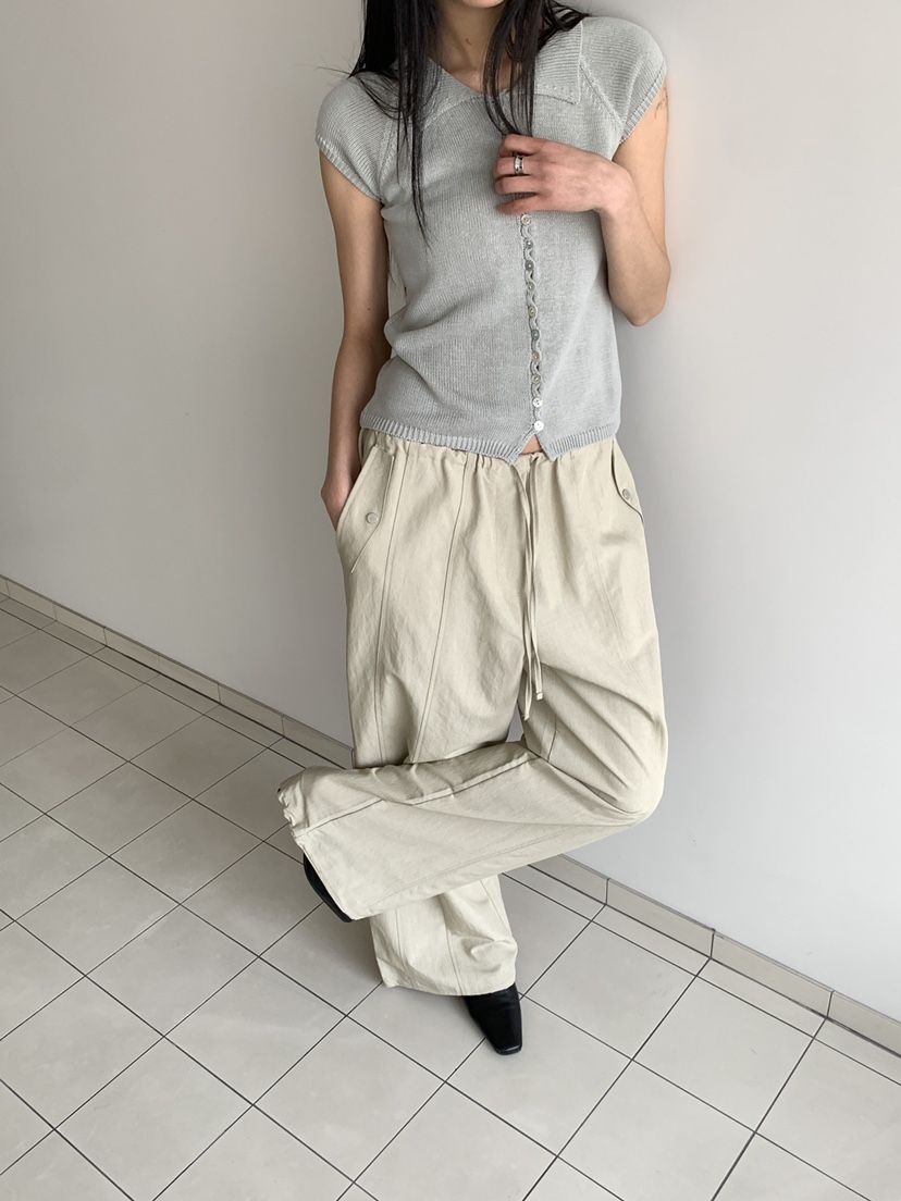 MUSE-P韓國直郵女士新品職業休閑人氣時尚熱賣推薦26春夏褲子MUSE-P褲子