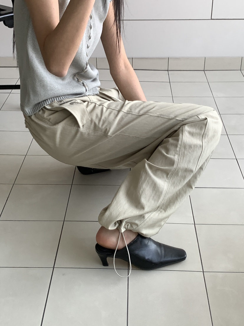 MUSE-P韓國直郵女士新品職業休閑人氣時尚熱賣推薦26春夏褲子MUSE-P褲子