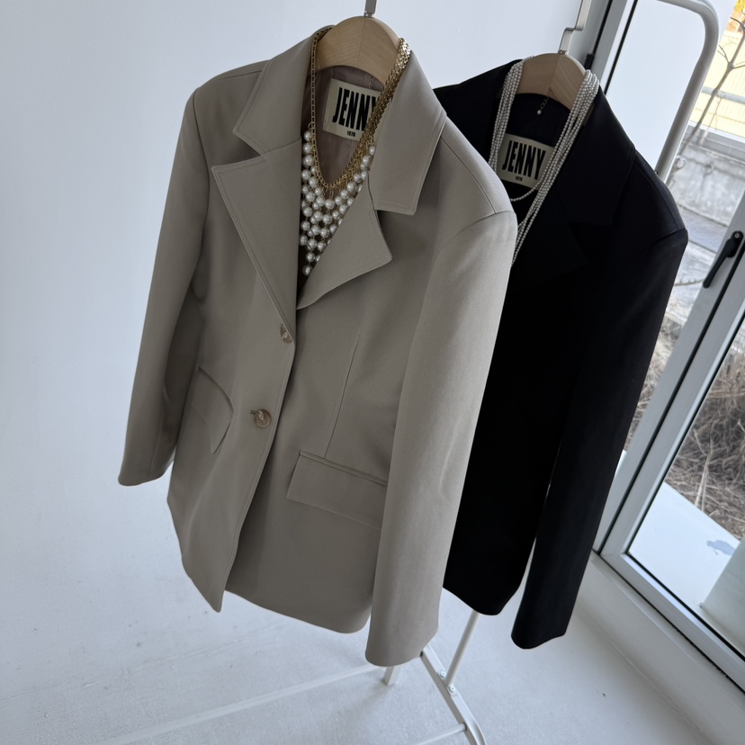 JENNY 1976韓國直郵女裝新款休閑26春夏真品夾克不含項鏈JENNY 1976夾克