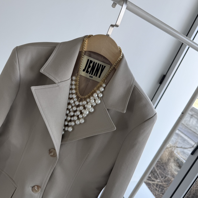 JENNY 1976韓國直郵女裝新款休閑26春夏真品夾克不含項鏈JENNY 1976夾克