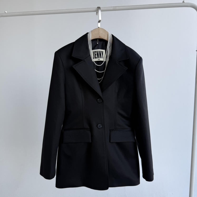 JENNY 1976韓國直郵女裝新款休閑26春夏真品夾克不含項鏈JENNY 1976夾克圖色2