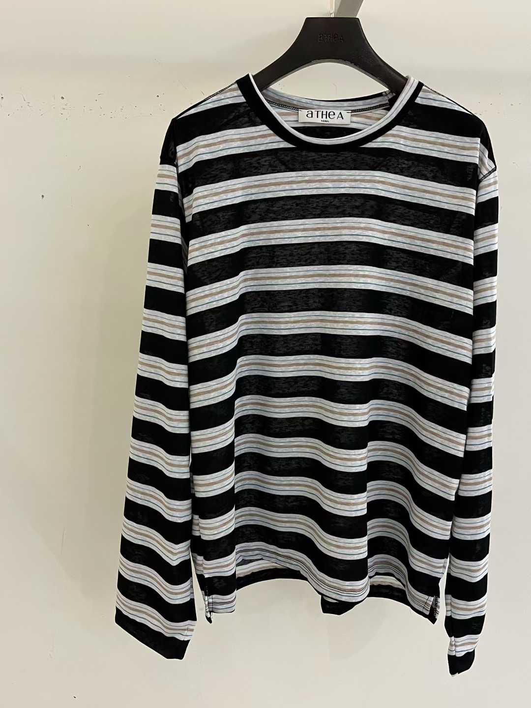 ATHEA韓國東大門直郵女裝新款推薦人氣26春夏熱賣長袖T恤ATHEA長袖T恤圖色2