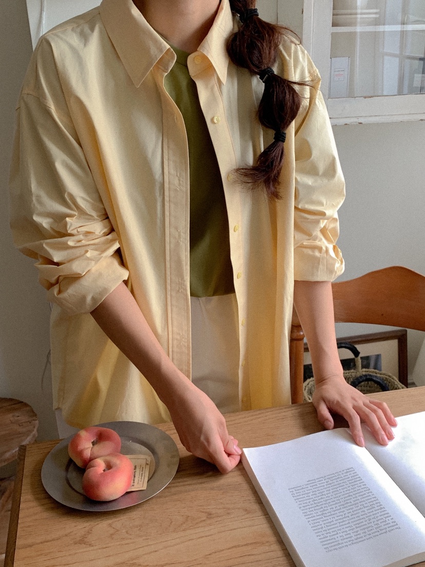 LETAILOR韓國直郵實拍女裝新款職業推薦休閑襯衫蕾絲衫棉LETAILOR襯衫/蕾絲衫