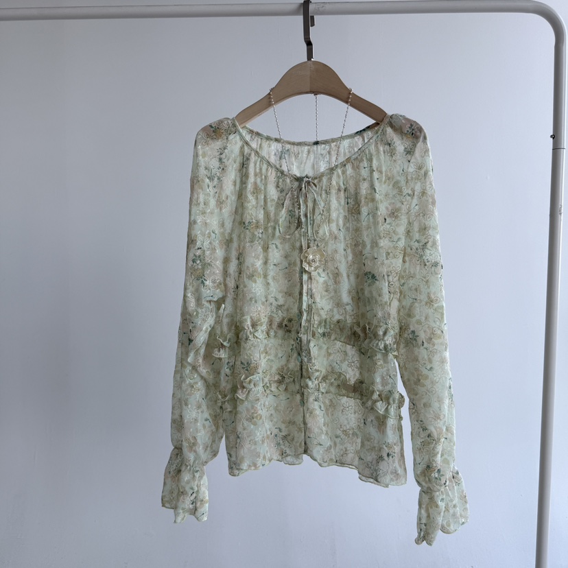 JENNY 1976東大門代購女士新款真品熱賣人氣職業襯衫蕾絲衫JENNY 1976襯衫/蕾絲衫圖色1