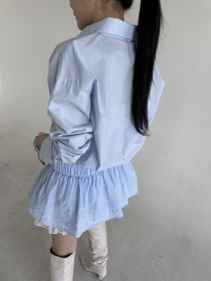 JENNY 1976韓國東大門直郵女士新品推薦人氣襯衫蕾絲衫腰帶JENNY 1976襯衫/蕾絲衫