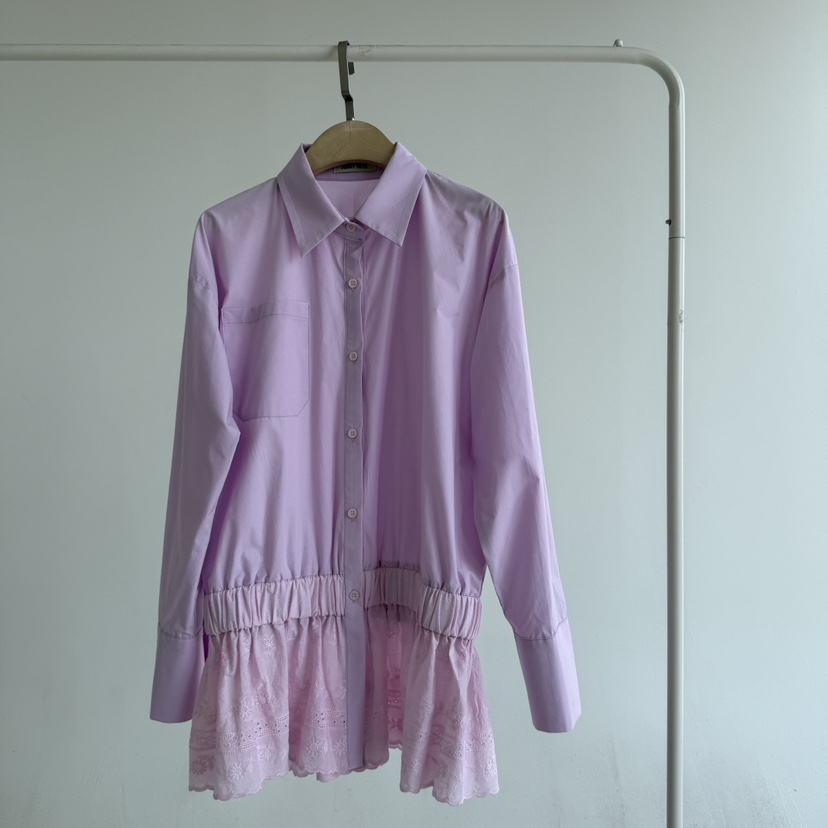 JENNY 1976韓國東大門直郵女士新品推薦人氣襯衫蕾絲衫腰帶JENNY 1976襯衫/蕾絲衫圖色2