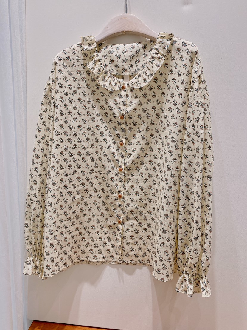 LETAILOR韓國直郵實拍女士新品熱賣職業推薦人氣襯衫蕾絲衫LETAILOR襯衫/蕾絲衫圖色1