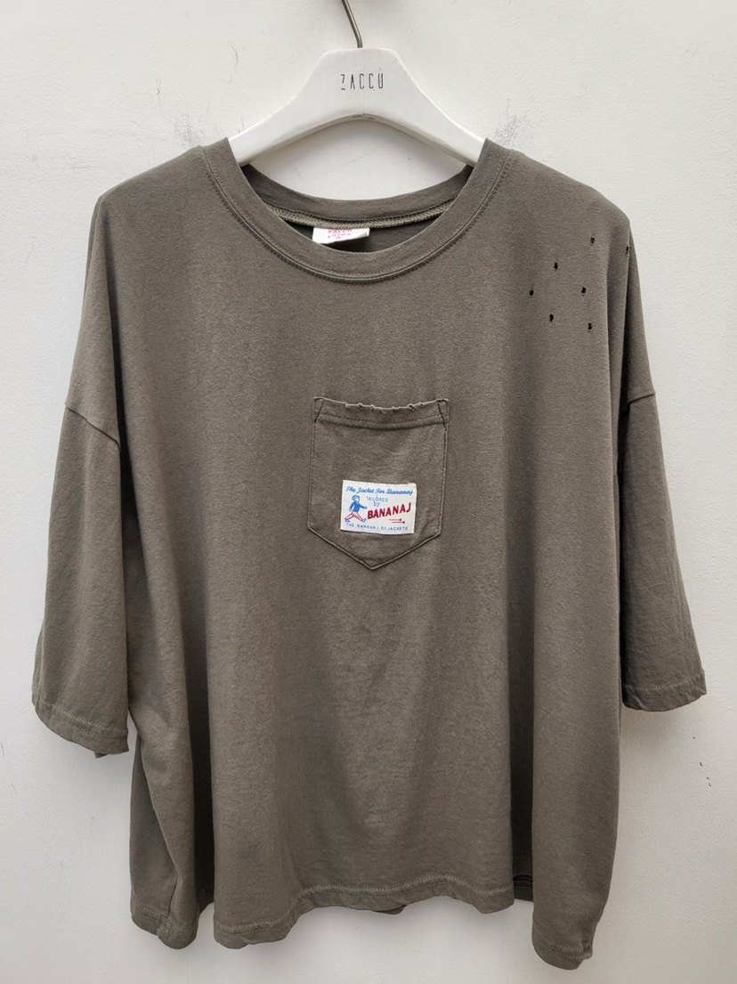 ZACCU韓國代購女裝新品休閑26春夏時尚推薦職業熱賣人氣T恤ZACCUT恤圖色2