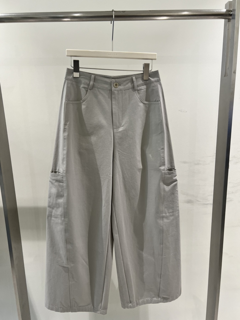 MENTOR韓國代購女裝新品職業推薦熱賣時尚26春夏人氣休閑褲MENTOR休閑褲圖色2