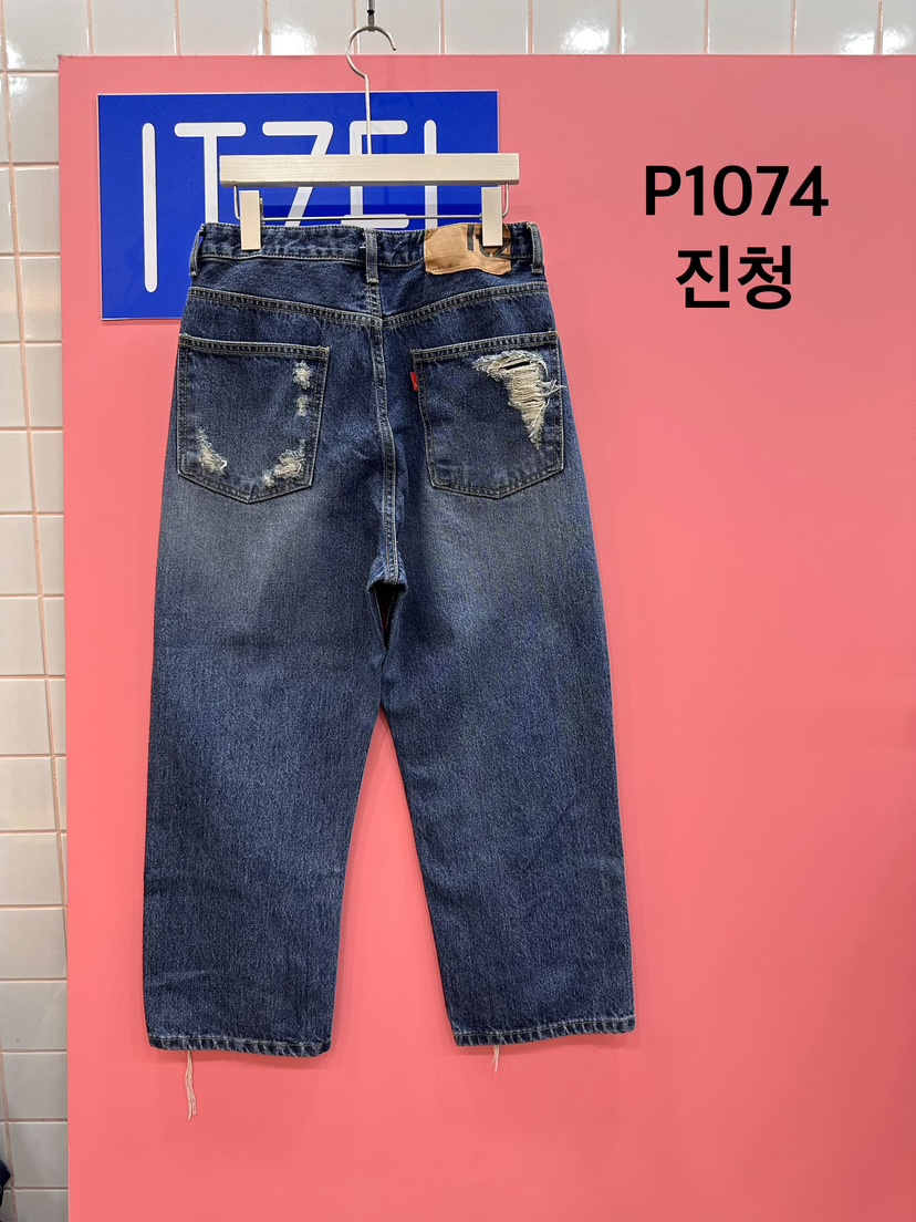 ITZEL韓國東大門直郵女士新品人氣時尚職業26春夏推薦牛仔褲ITZEL牛仔褲