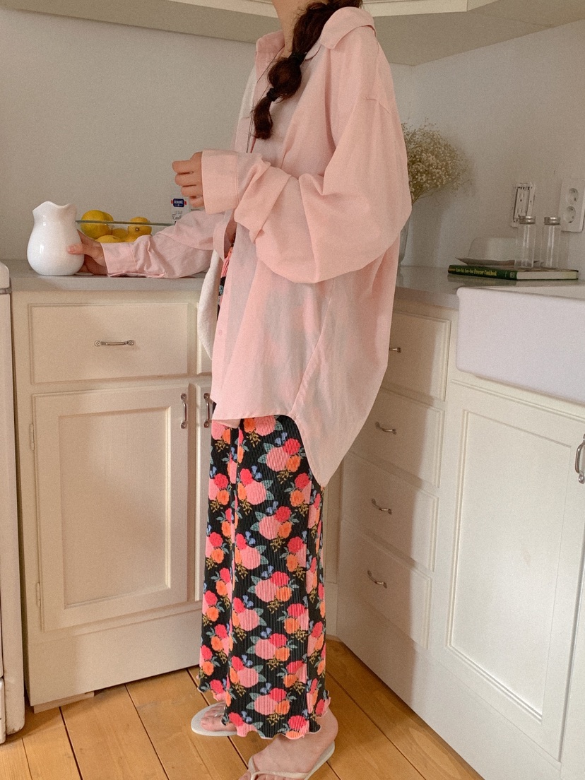 LETAILOR韓國東大門直郵女士新品休閑人氣襯衫蕾絲衫寬松LETAILOR襯衫/蕾絲衫