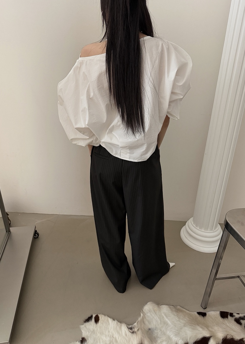 AMOOD韓國東大門代購女士新款26春夏休閑推薦熱賣襯衫蕾絲衫AMOOD襯衫/蕾絲衫