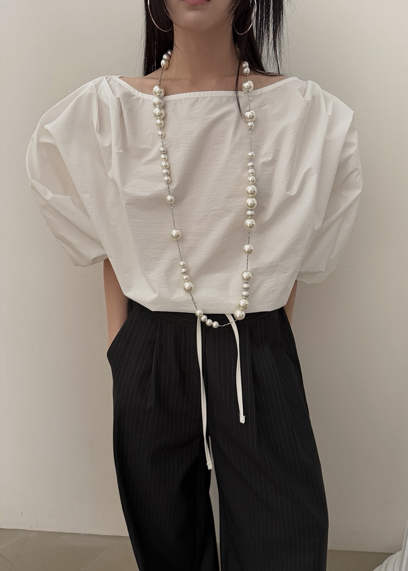 AMOOD韓國東大門代購女士新款26春夏休閑推薦熱賣襯衫蕾絲衫AMOOD襯衫/蕾絲衫