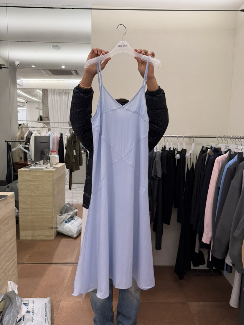 FOR TAPE韓國直郵實拍女士新品休閑熱賣26春夏職業連衣裙FOR TAPE連衣裙圖色1