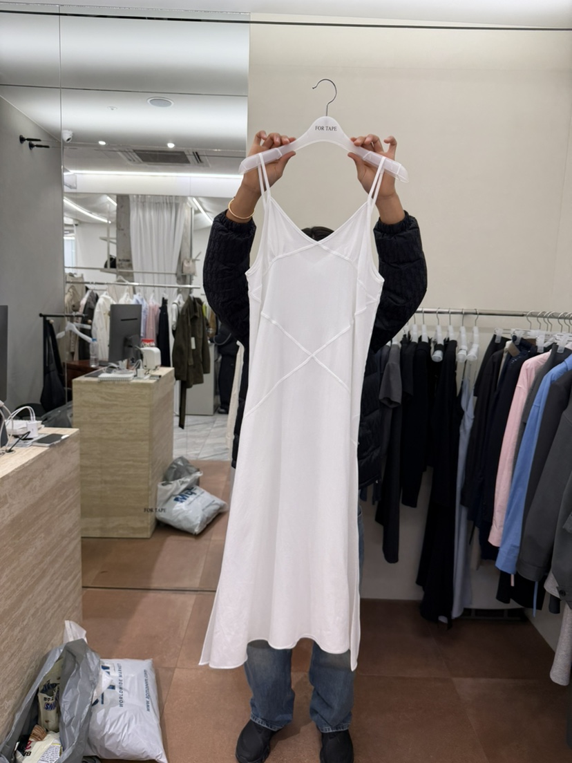 FOR TAPE韓國直郵實拍女士新品休閑熱賣26春夏職業連衣裙FOR TAPE連衣裙圖色2