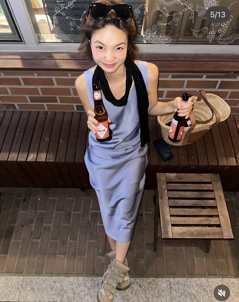 LETAILOR韓國東大門直郵女士新品休閑推薦連衣裙雙面緞面LETAILOR連衣裙