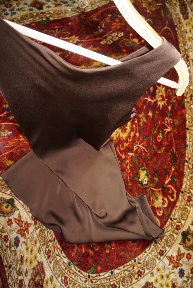 LETAILOR韓國東大門直郵女士新品休閑推薦連衣裙雙面緞面LETAILOR連衣裙