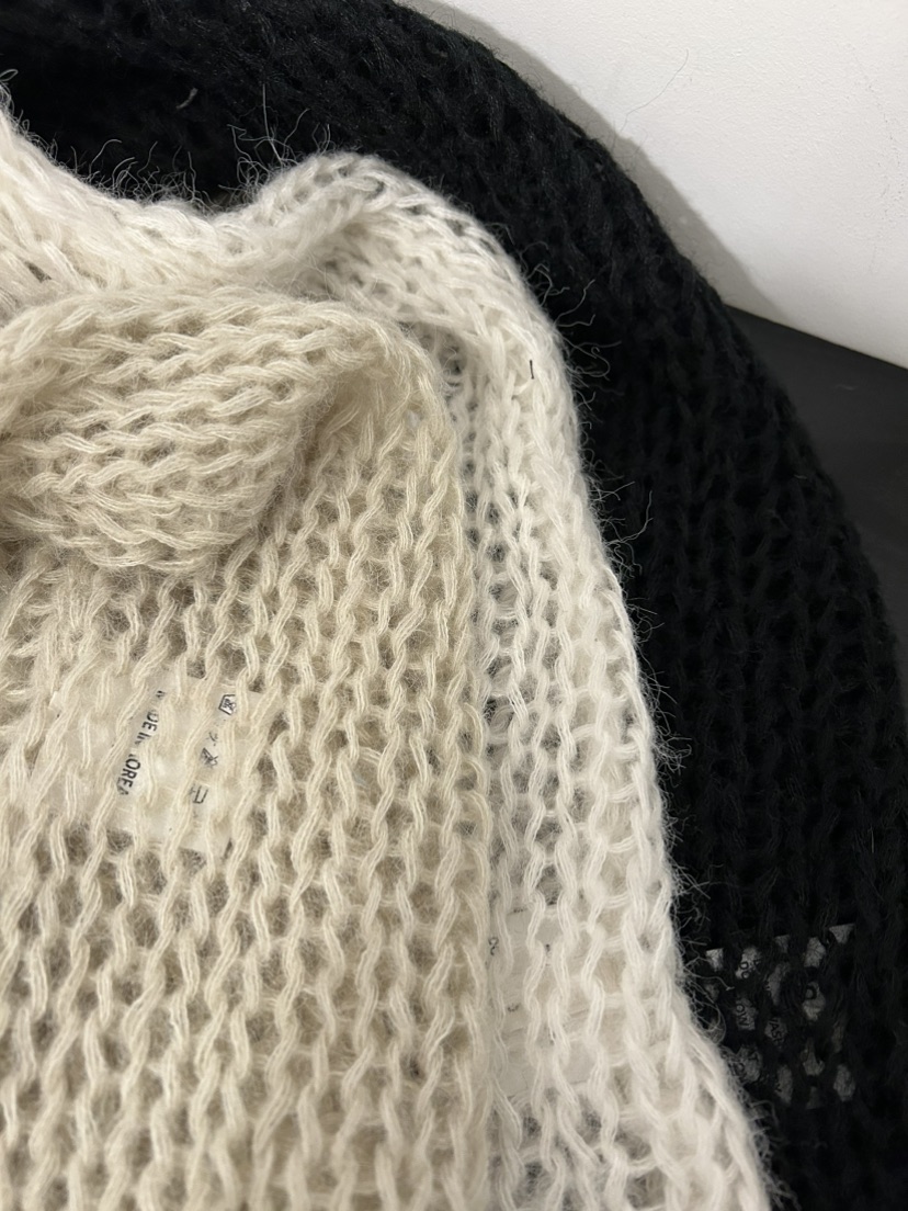 NOTICE韓國代購女士新款人氣26春夏休閑時尚熱賣針織衫網眼NOTICE針織衫