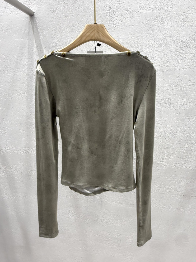 JIMMY韓國直郵女士新品休閑推薦熱賣時尚職業26春夏長袖T恤JIMMY/REMAKE長袖T恤