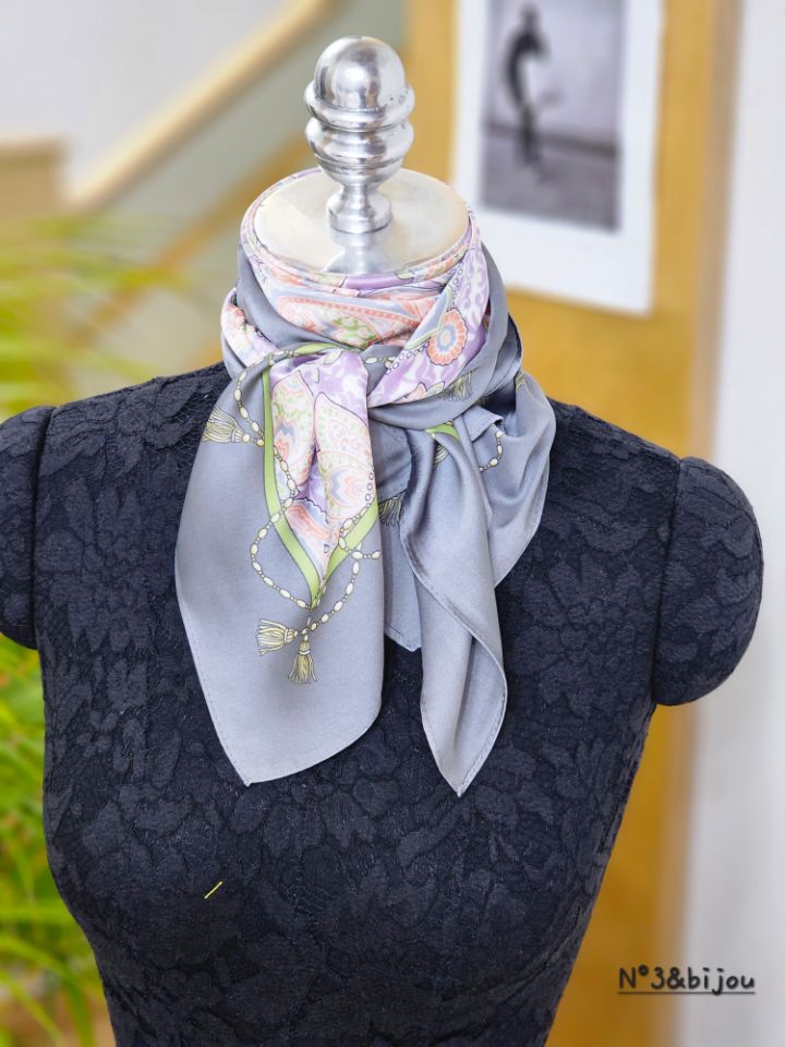 N3韓國直郵實拍女裝新款熱賣26春夏人氣時尚推薦圍巾披肩N3圍巾/披肩圖色1