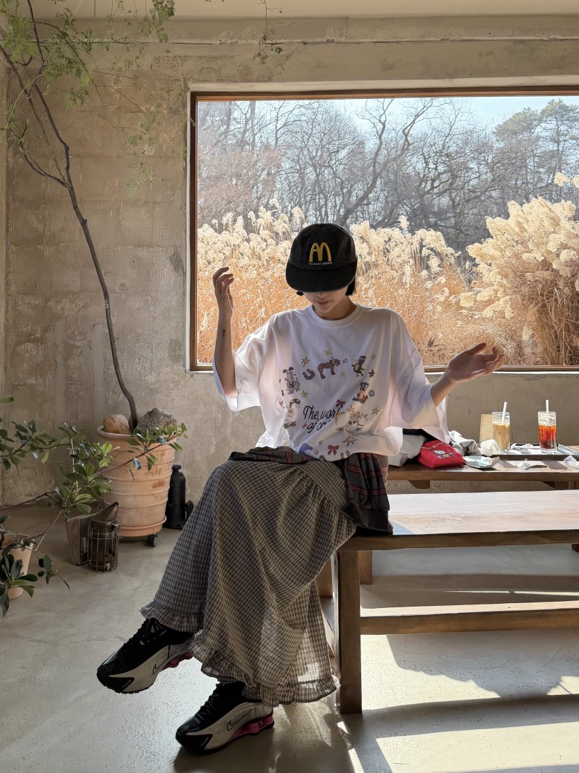 THE LINE-Q韓國直郵女裝新品推薦熱賣人氣時尚26春夏T恤THE LINE-QT恤