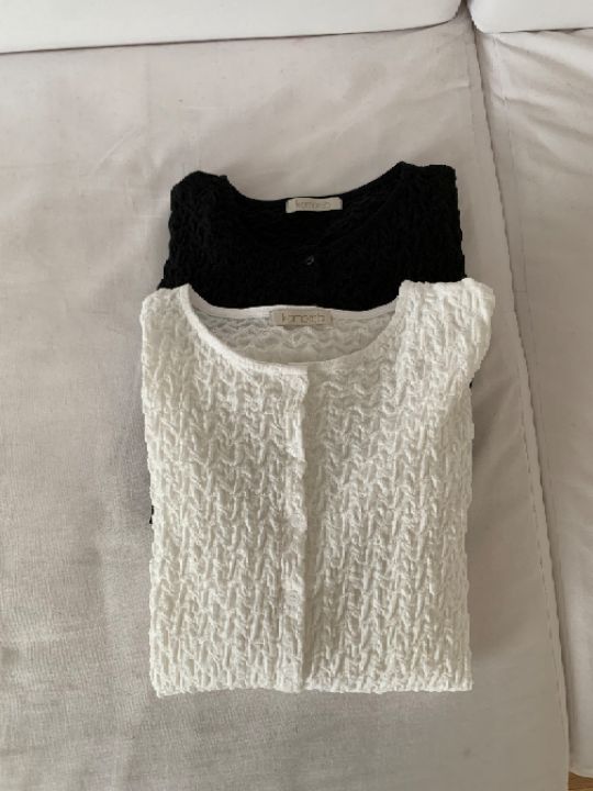 KOMOREBI韓國東大門代購女裝新款人氣26春夏推薦長袖T恤開衫KOMOREBI長袖T恤