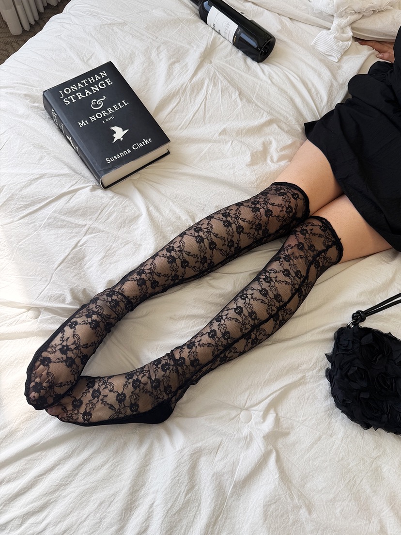 NICEALICE韓國直郵女裝新品休閑人氣職業熱賣推薦襪子蕾絲NICEALICE襪子圖色2