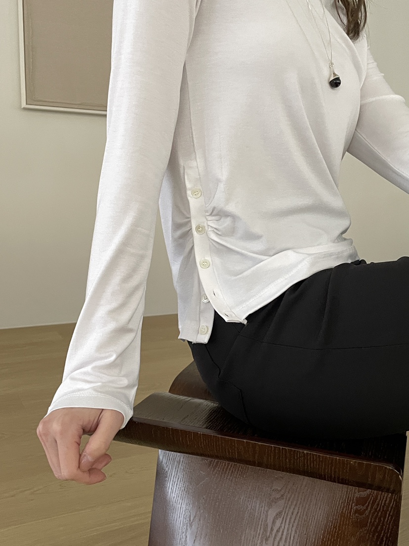 ATHEA韓國東大門代購女裝新款時尚熱賣推薦職業26春夏長袖T恤ATHEA長袖T恤