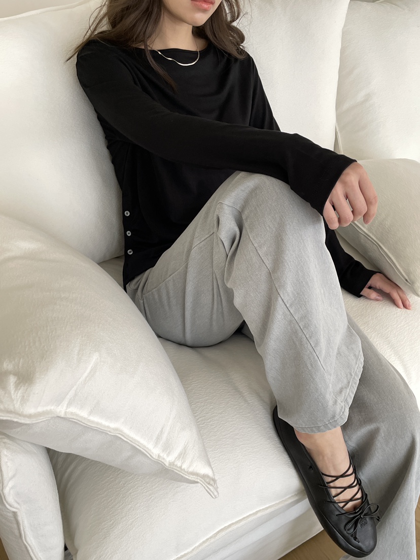 ATHEA韓國東大門代購女裝新款時尚熱賣推薦職業26春夏長袖T恤ATHEA長袖T恤