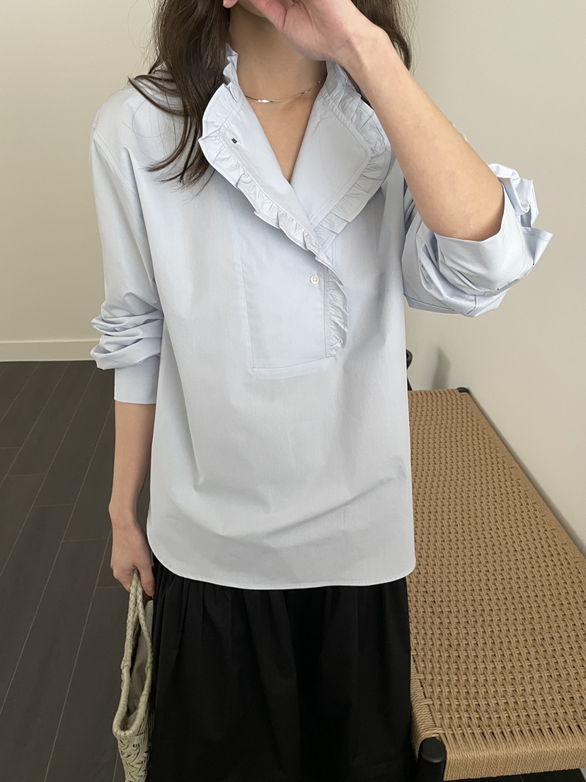 ATHEA韓國直郵女裝新品職業26春夏時尚熱賣推薦襯衫蕾絲衫ATHEA襯衫/蕾絲衫