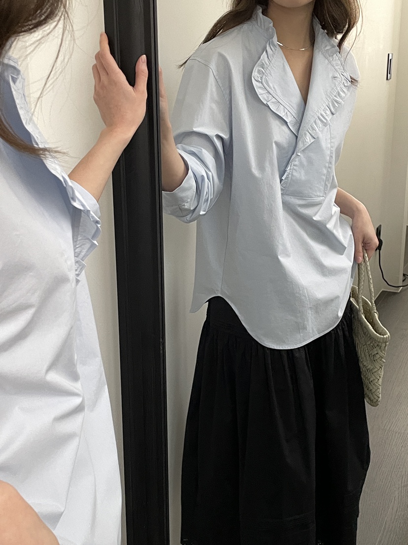 ATHEA韓國直郵女裝新品職業26春夏時尚熱賣推薦襯衫蕾絲衫ATHEA襯衫/蕾絲衫