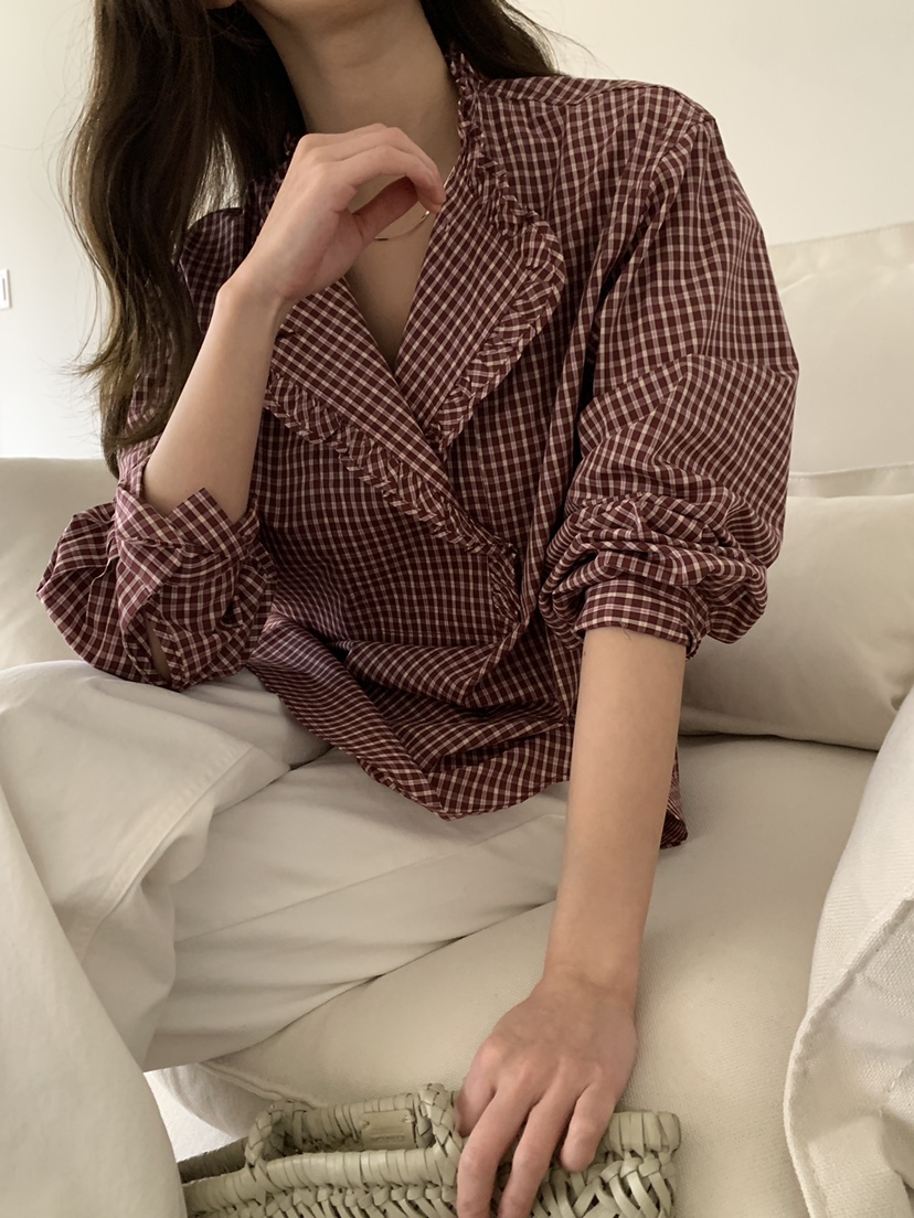 ATHEA韓國直郵女裝新品職業26春夏時尚熱賣推薦襯衫蕾絲衫ATHEA襯衫/蕾絲衫