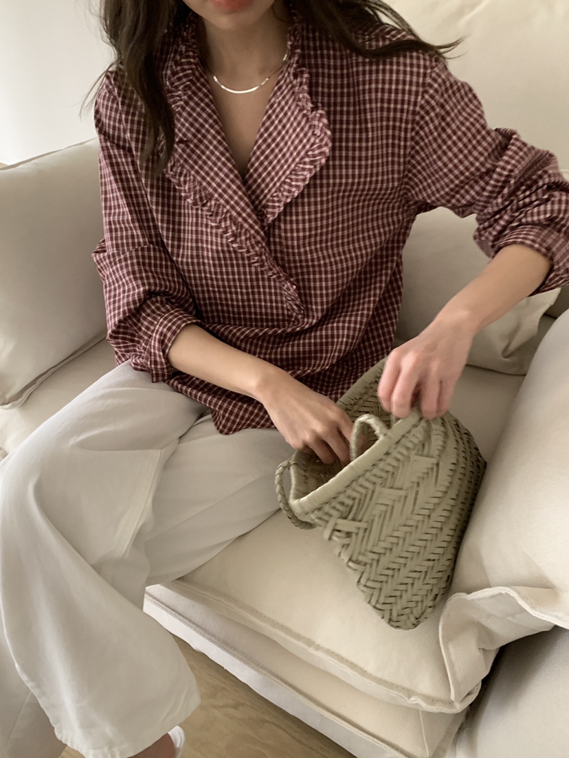 ATHEA韓國直郵女裝新品職業26春夏時尚熱賣推薦襯衫蕾絲衫ATHEA襯衫/蕾絲衫