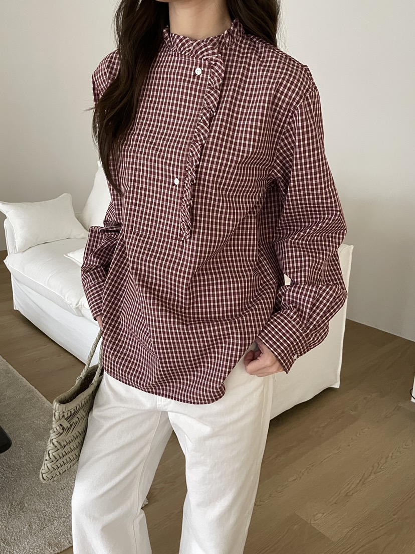 ATHEA韓國直郵女裝新品職業26春夏時尚熱賣推薦襯衫蕾絲衫ATHEA襯衫/蕾絲衫