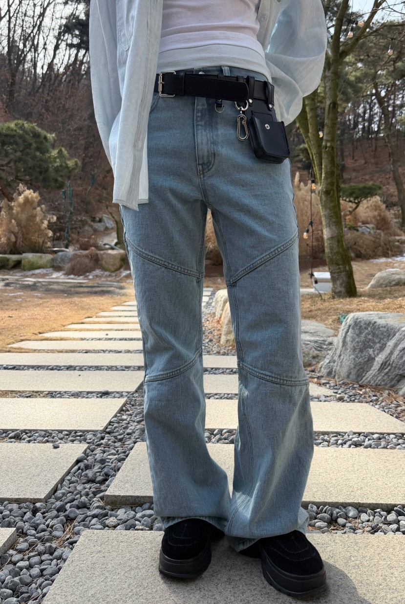 GLITTER韓國代購女裝新款職業人氣休閑推薦26春夏時尚牛仔褲GLITTER牛仔褲