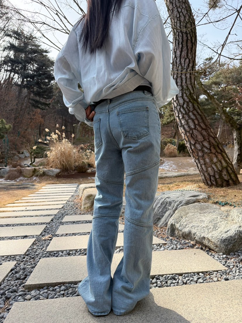 GLITTER韓國代購女裝新款職業人氣休閑推薦26春夏時尚牛仔褲GLITTER牛仔褲