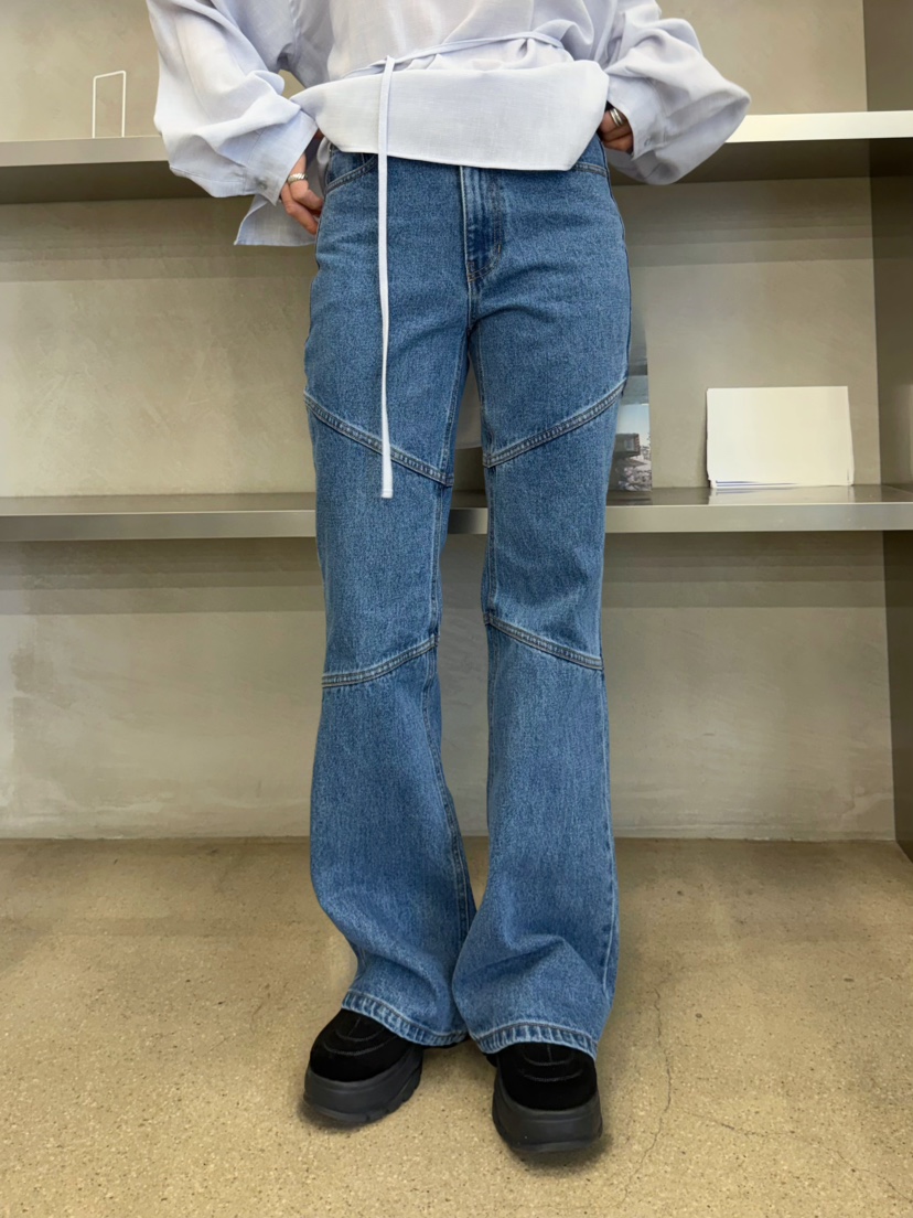 GLITTER韓國代購女裝新款職業人氣休閑推薦26春夏時尚牛仔褲GLITTER牛仔褲