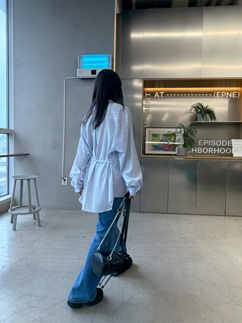 GLITTER韓國代購女裝新款職業人氣休閑推薦26春夏時尚牛仔褲GLITTER牛仔褲