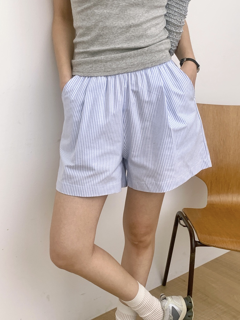 WOOD韓國代購女裝新款人氣熱賣26春夏職業休閑時尚推薦短褲WOOD短褲圖色1