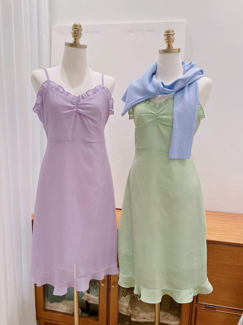 LETAILOR韓國直郵實拍女裝新品職業26春夏休閑推薦連衣裙LETAILOR連衣裙