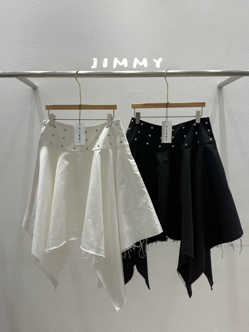 JIMMY韓國東大門直郵女士新品熱賣26春夏推薦半身裙中短裙JIMMY/REMAKE半身裙/中短裙
