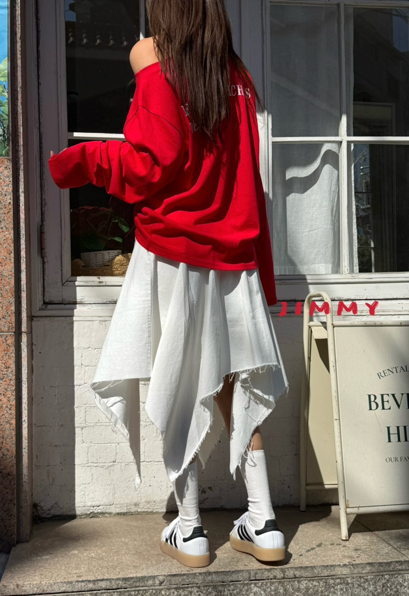 JIMMY韓國東大門直郵女士新品熱賣26春夏推薦半身裙中短裙JIMMY/REMAKE半身裙/中短裙