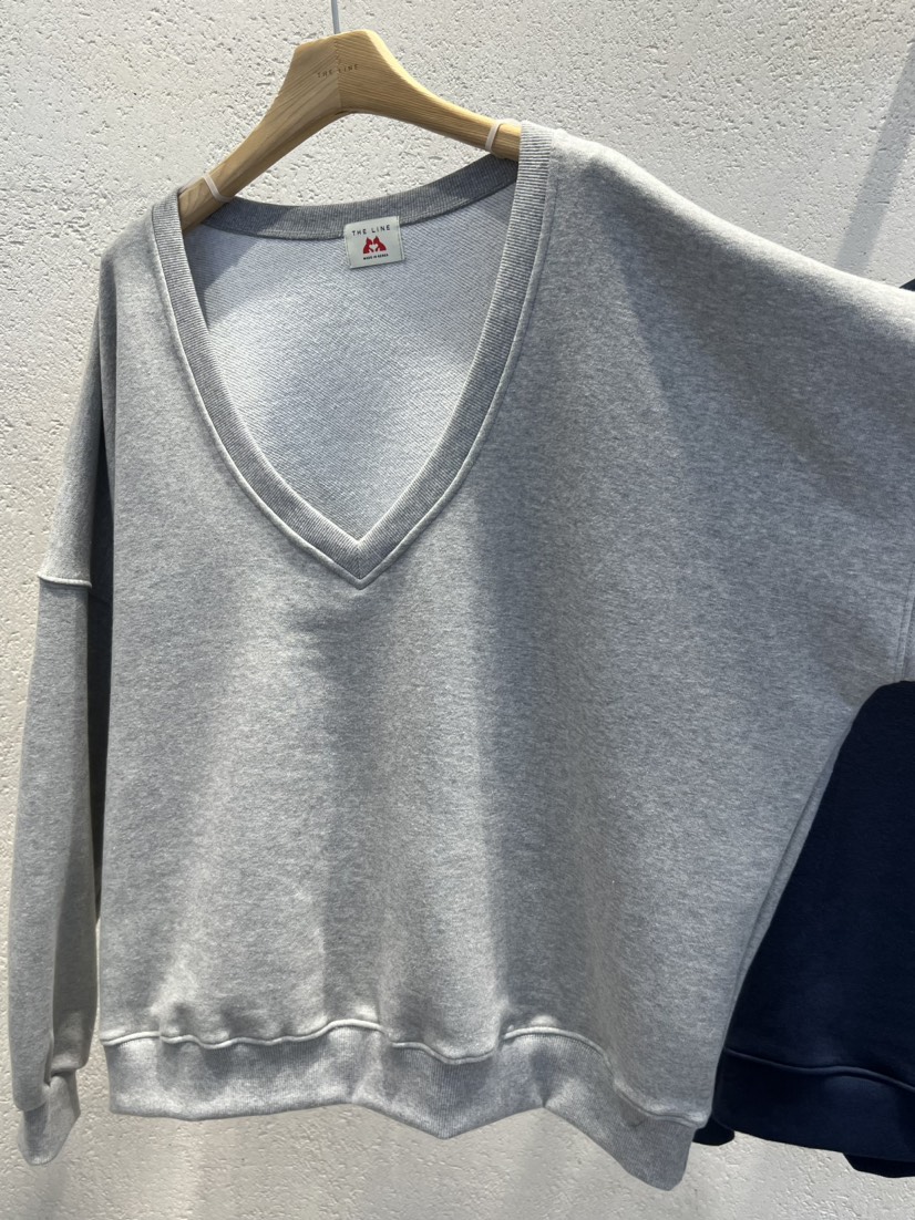 THE LINE-Q韓國直郵實拍女士新款休閑職業熱賣26春夏衛衣THE LINE-Q衛衣圖色2